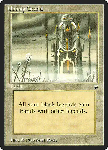 Unholy Citadel - leg Spoiler
