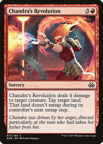 Chandra's Revolution - aer Spoiler