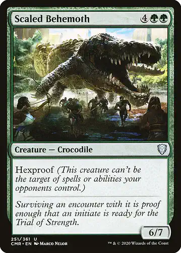 Scaled Behemoth - cmr Spoiler