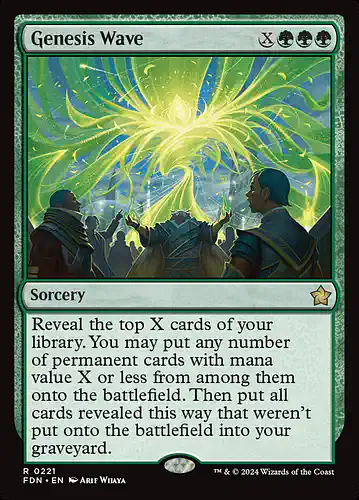 Genesis Wave - fdn Spoiler
