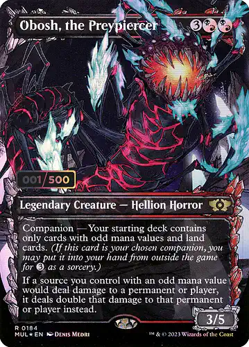 Obosh, the Preypiercer - mul Spoiler
