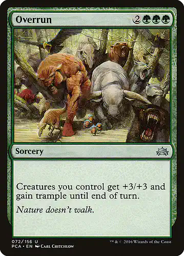 Overrun - pca Spoiler