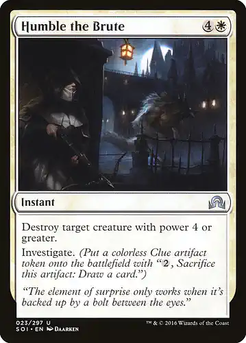 Humble the Brute - soi Spoiler