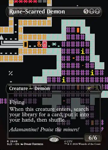Rune-Scarred Demon - sld Spoiler