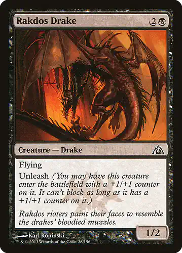 Rakdos Drake - dgm Spoiler