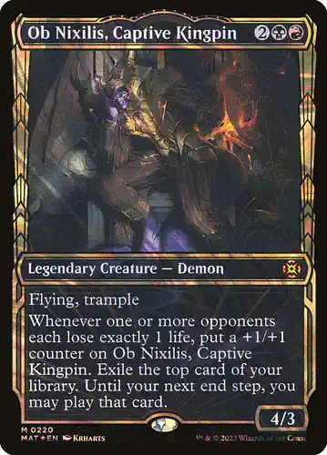 Ob Nixilis, Captive Kingpin - mat Spoiler