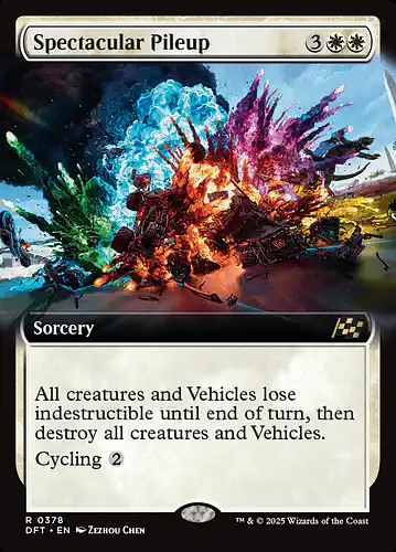 Spectacular Pileup - dft Spoiler