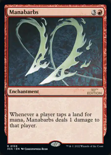 Manabarbs - 30a Spoiler
