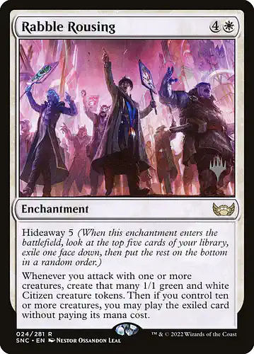 Rabble Rousing - snc Spoiler