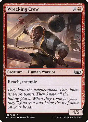 Wrecking Crew - snc Spoiler