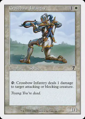 Crossbow Infantry - 7ed Spoiler