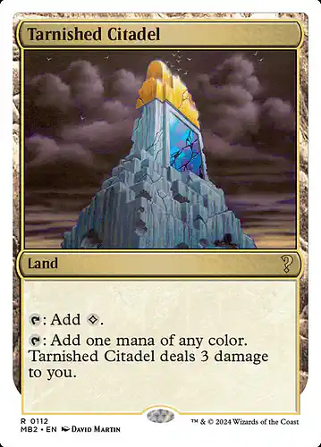 Tarnished Citadel - mb2 Spoiler