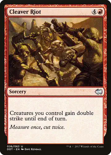Cleaver Riot - ddt Spoiler