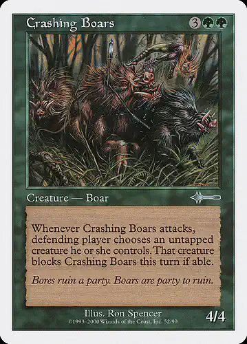 Crashing Boars - btd Spoiler