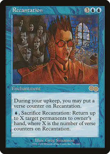 Recantation - usg Spoiler