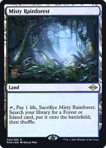 Misty Rainforest - mh2 Spoiler