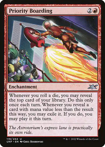 Priority Boarding - unf Spoiler