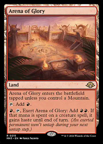 Arena of Glory - mh3 Spoiler