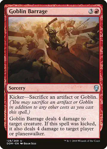 Goblin Barrage - dom Spoiler