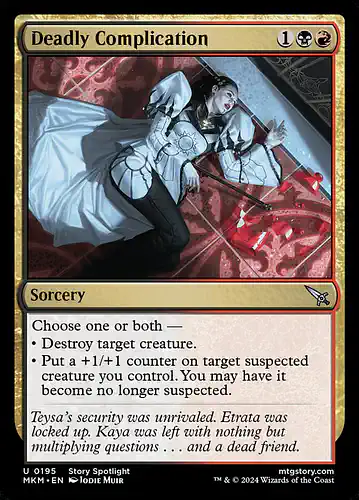 Deadly Complication - mkm Spoiler