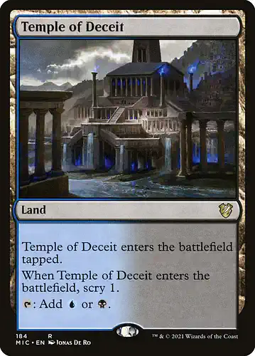 Temple of Deceit - mic Spoiler