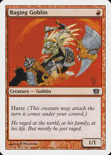Raging Goblin - 8ed Spoiler