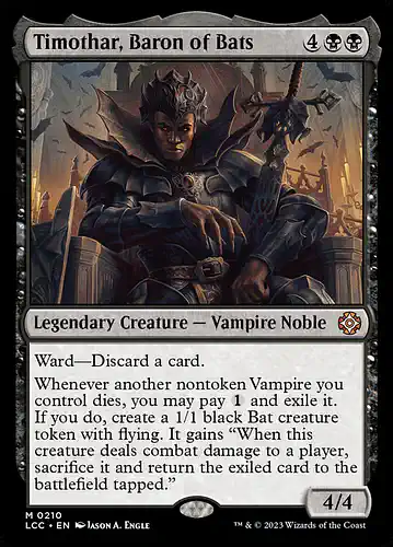 Timothar, Baron of Bats - lcc Spoiler