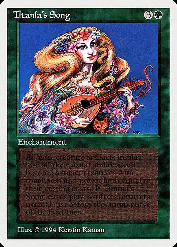 Titania's Song - sum Spoiler