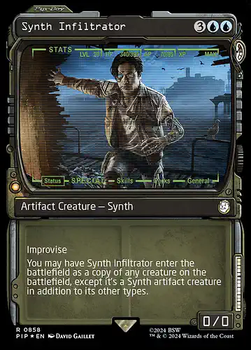 Synth Infiltrator - pip Spoiler