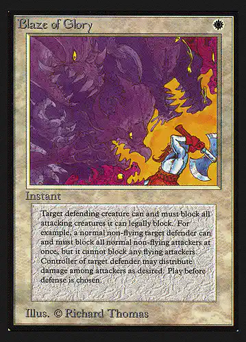 Blaze of Glory - cei Spoiler