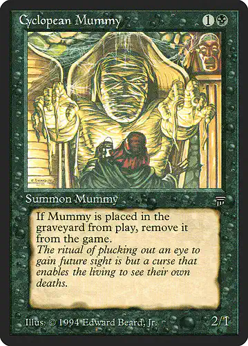 Cyclopean Mummy - leg Spoiler