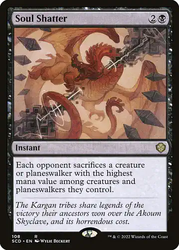Soul Shatter - scd Spoiler