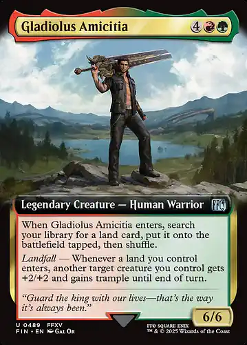 Gladiolus Amicitia - fin Spoiler