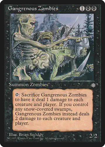 Gangrenous Zombies - ice Spoiler