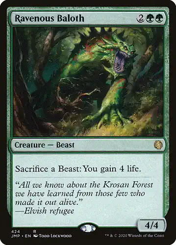 Ravenous Baloth - jmp Spoiler