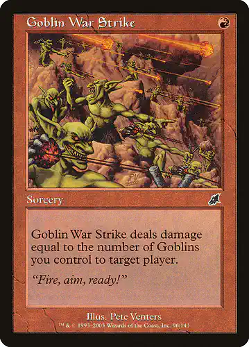Goblin War Strike - scg Spoiler