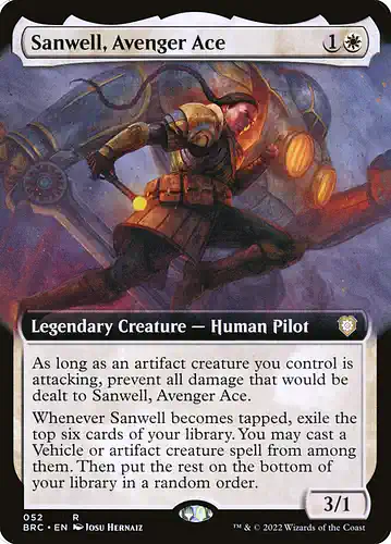 Sanwell, Avenger Ace - brc Spoiler