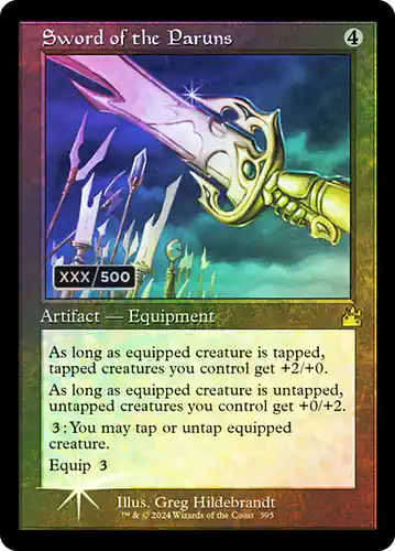 Sword of the Paruns - rvr Spoiler