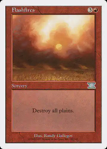 Flashfires - 6ed Spoiler