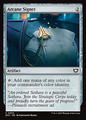 Arcane Signet - eoc Spoiler