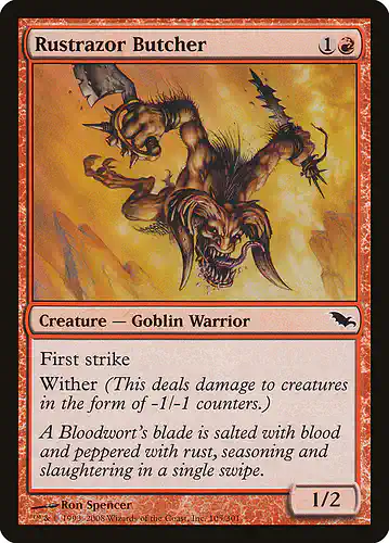 Rustrazor Butcher - shm Spoiler