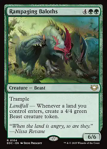 Rampaging Baloths - eoc Spoiler
