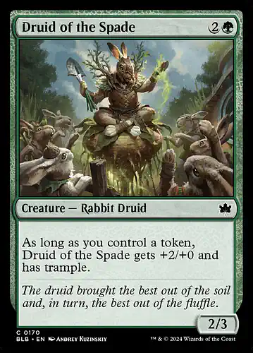 Druid of the Spade - blb Spoiler