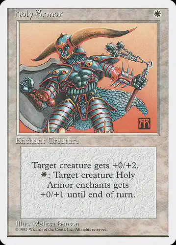 Holy Armor - 4ed Spoiler
