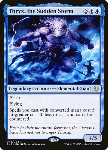Thryx, the Sudden Storm - thb Spoiler