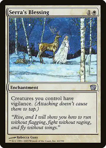 Serra's Blessing - 9ed Spoiler