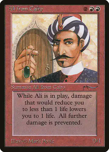 Ali from Cairo - arn Spoiler
