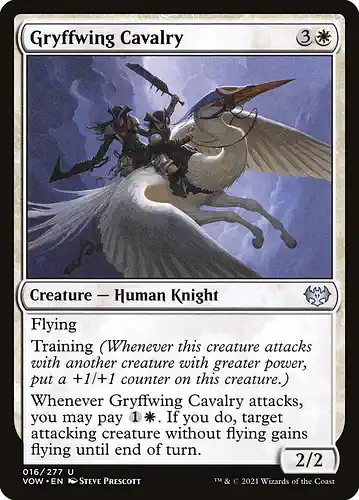 Gryffwing Cavalry - vow Spoiler