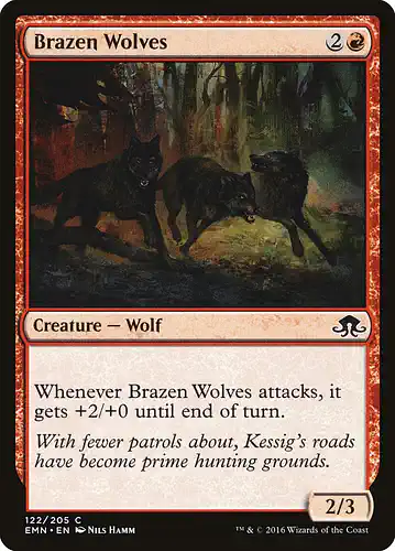 Brazen Wolves - emn Spoiler