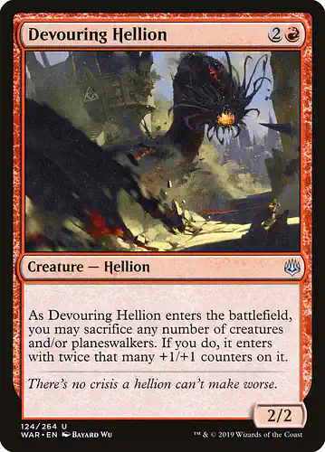 Devouring Hellion - war Spoiler